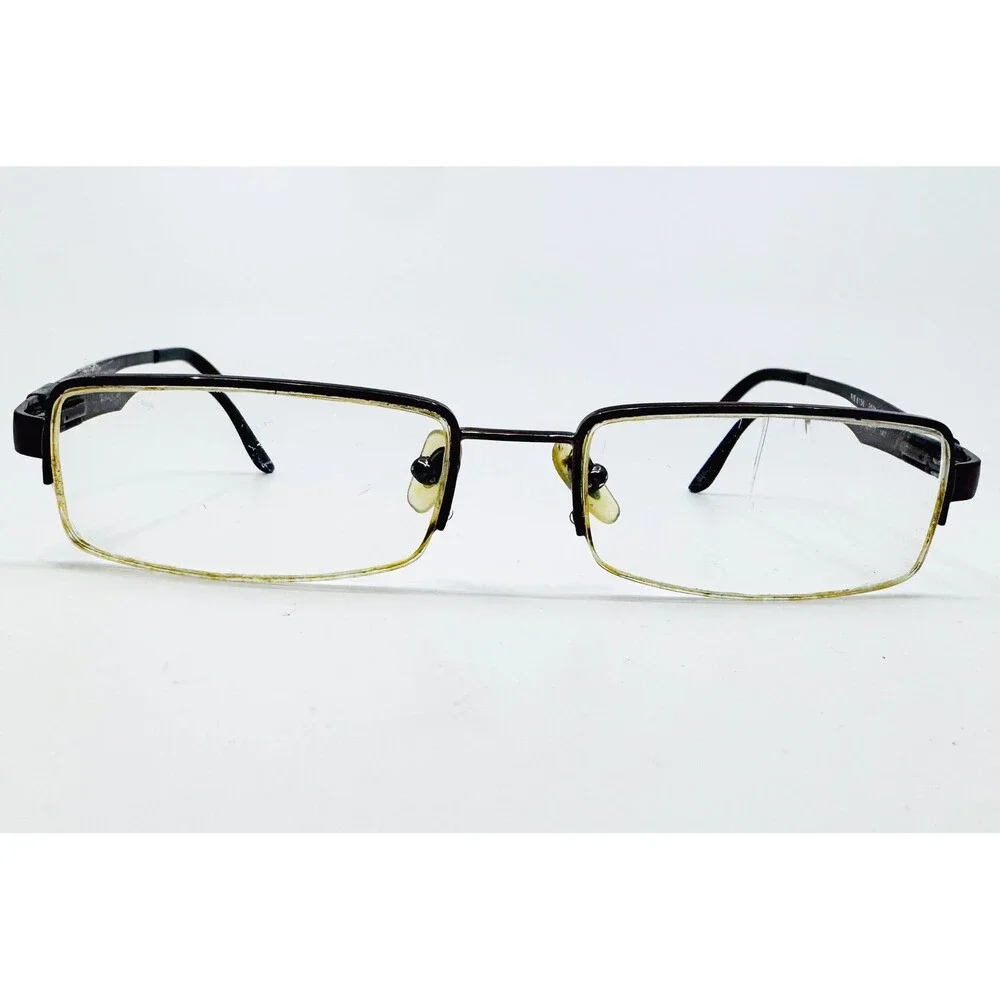 Ray-Ban Eyeglasses Mens Brown RB 6156 2511 Rectangular Full Rim 52-17-140